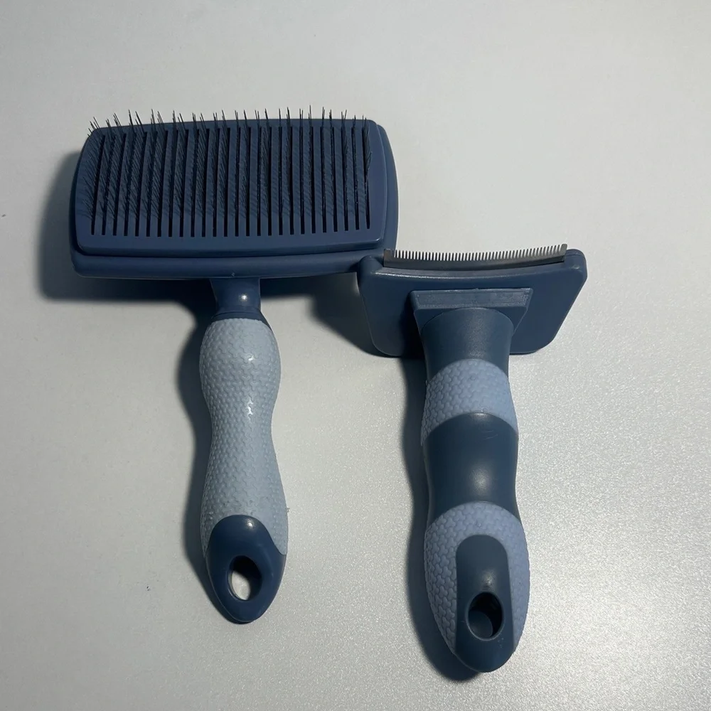 Men's Grooming Brush Set - Blue